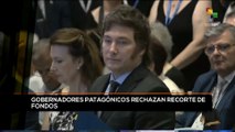 teleSUR Noticias 11:30 24-02: Gobernadores patagónicos rechazan recortes de fondos