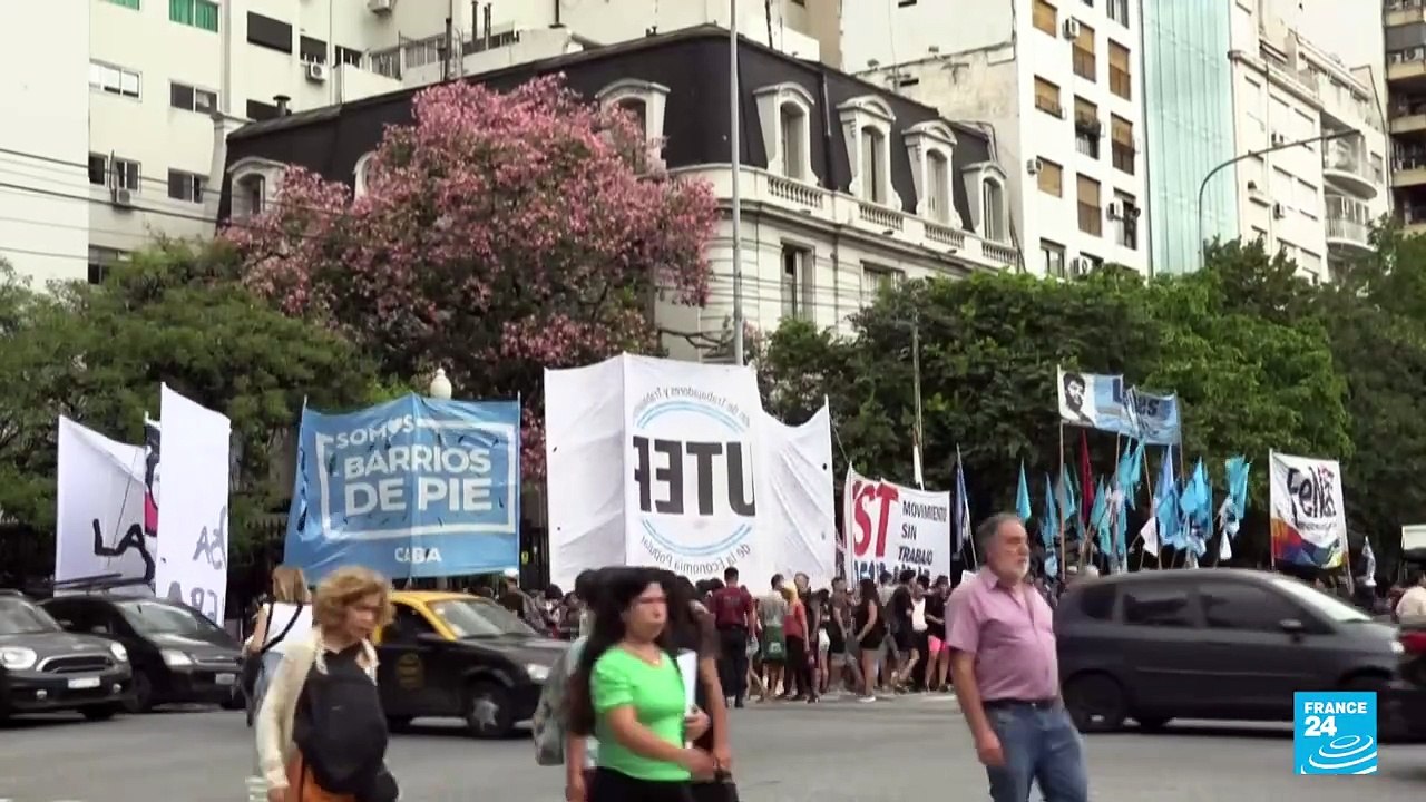 Argentina: reclamos salariales y devolver suministro de alimento, temas de las recientes protestas