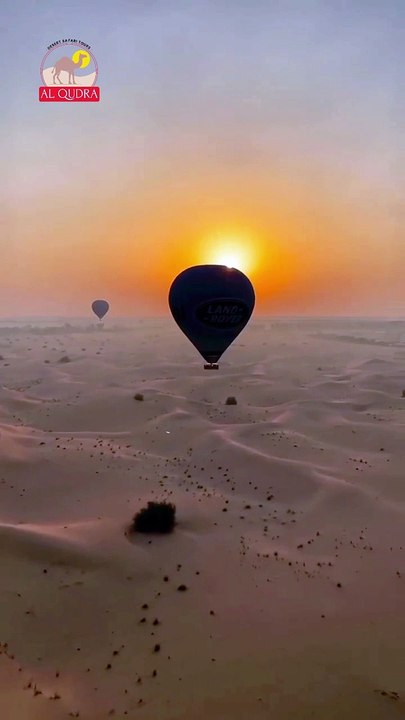 Hot Air bAlloon ride at Dubai Safari Desert with Al Qudra Tours