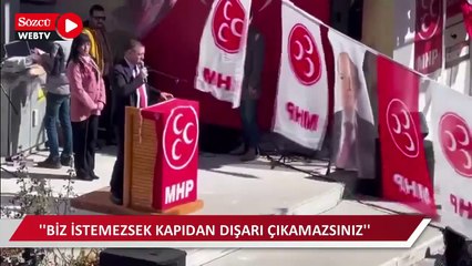 MHP’li vekilden tehdit: Gözleri yerinden sökeriz