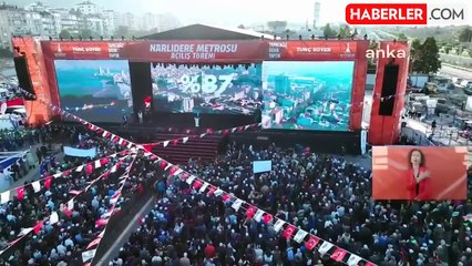 İzmir Büyükşehir Belediyesi, Fahrettin Altay-Narlıdere Metrosu'nu Hizmete Açtı