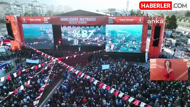 İzmir Büyükşehir Belediyesi, Fahrettin Altay-Narlıdere Metrosu'nu Hizmete Açtı