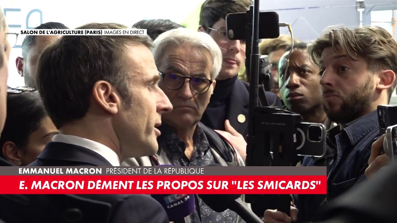 Emmanuel Macron : «Faut arrêter les conneries, de me faire dire des choses derrière les portes en me mettant des guillemets»