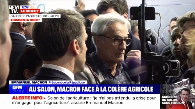 Propos rapportés sur les smicards : C'est honteux, [...] je n'ai jamais prononcé une phrase comme ça , affirme Emmanuel Macron