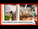 Teto de igreja desaba e deixa 80 feridos em Minas Gerais