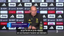 Juventus - Allegri : “L'avenir, c'est de ramener la Juventus en Ligue des champions”