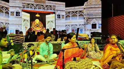 श्याम फाग महोत्सव एवं भजन संध्या भक्त देर रात तक झूमे