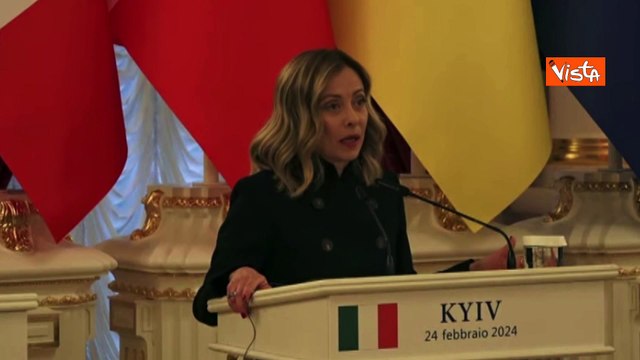 Guerra Ucraina, Meloni: Confondere parola pace con resa ? approccio ipocrita