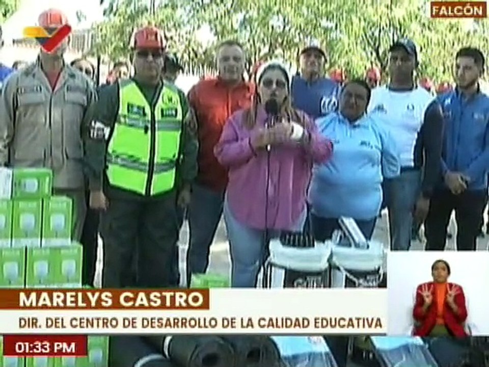 Brícomiles recuperan infraestructuras de las instituciones educativas del edo. Falcón