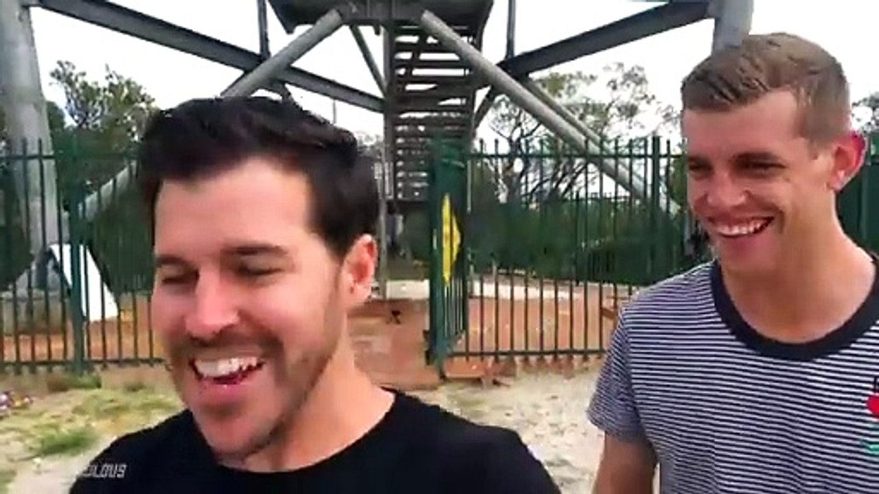 GIANT AXE Vs. GIANT STUMP Dropped from 45m! video Dailymotion