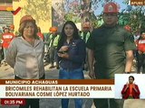 Apure | Bricomiles recuperan espacios de la Escuela Primaria Bolivariana Cosme López Hurtado