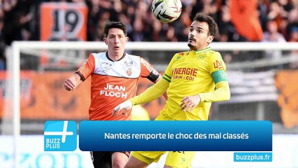 Nantes remporte le choc des mal classés