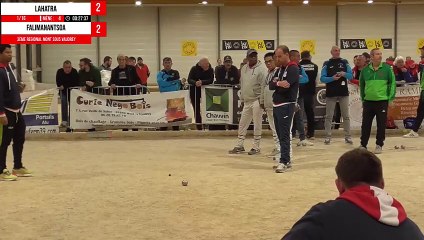 Mini Webtélé : Régional Hivernal Triplette 2024 de Mont-sous-Vaudrey - Pétanque au Boulodrome de Bans