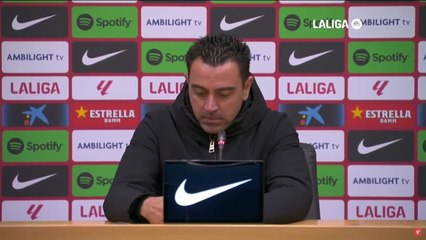 BARCELONA 4 - GETAFE 2 | XAVI, rueda de prensa postpartido