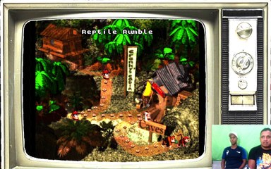  Donkey Kong Country - Primeiro Mundo: Comentários de Rafael enquanto Matheus Encara a Selva! 