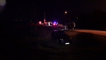 Sollama yaparken takla attı bir yaralı