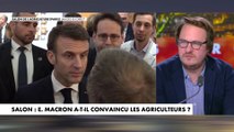 Geoffroy Lejeune : «Il voulait se mettre au centre d’un jeu avec d’un côté des agriculteurs, de l’autre des écolos, et pouvoir dire qu’il était la voix de la raison»