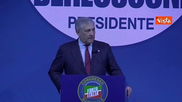 Tajani: Forza Italia ? ci? che tiene legata l'Italia all'Europa
