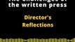 Director's Reflections | The challenges of the written press