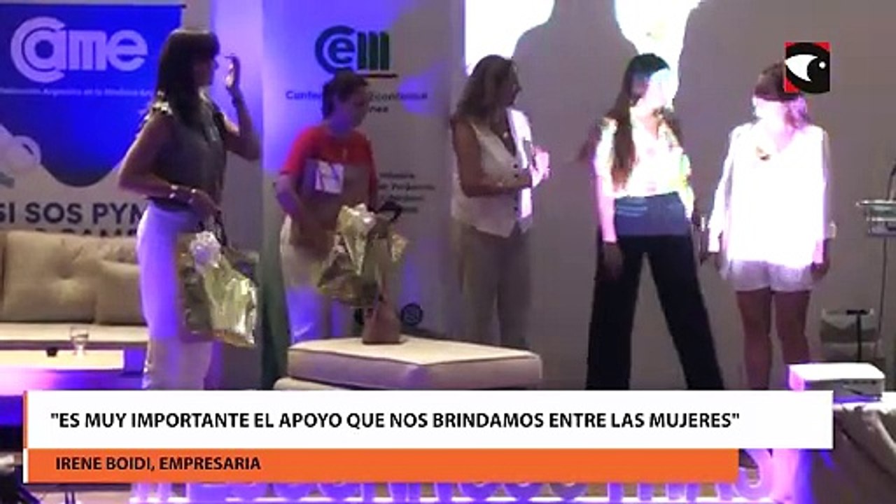 "Es muy importante el apoyo que nos brindamos entre las mujeres"