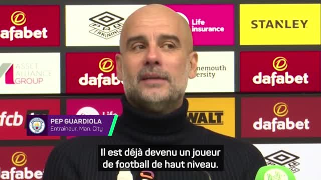 Man. City - Guardiola : “Phil Foden est devenu un joueur de classe mondiale