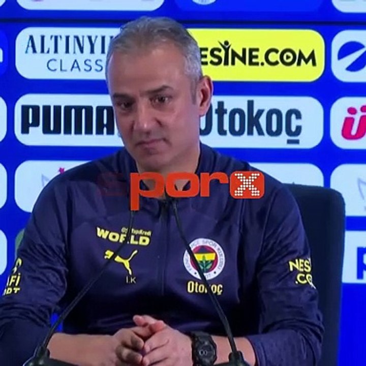 İsmail Kartal: "Taraftar ve oyuncular maçı bırakmadı"