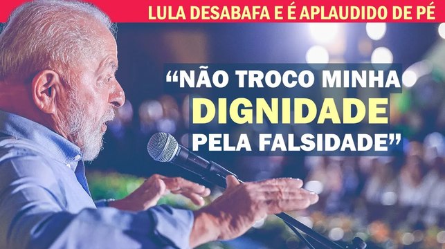 NÃO É GUERRA, É GENOCÍDIO : O EMOCIONANTE DESABAFO DE LULA APÓS ACUSAÇÕES DE ISRAEL | Cortes 247