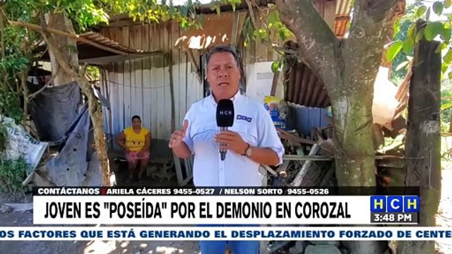 Hondureña estaría poseída por un demonio en Corozal, Atlántida