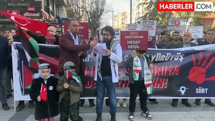 Doktorların İsrail'e karşı 'sessiz yürüyüşü' devam ediyor