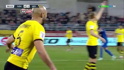 ΠΑΣ Λαμία ΑΕΚ 1-3 Highlights Stoiximan Super League 24.02.2024