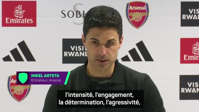 Arsenal - Arteta : “Je l'ai senti dès notre départ de Porto, nous étions prêts pour le match”