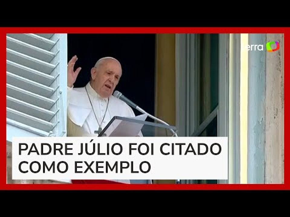 Júlio Lancellotti é 'mensageiro de Deus', disse Papa Francisco sobre padre alvo de vereador de SP