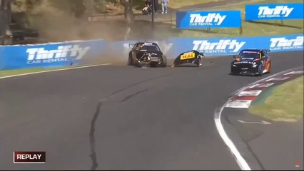 Aussie Cars 2024 Bathurst Race 4 Collier Hard Crash