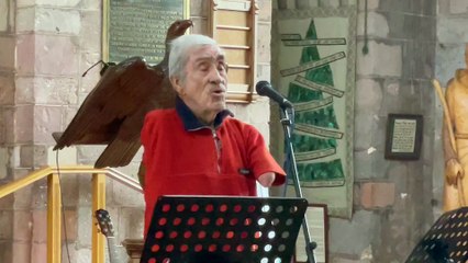 Frank Letch sang in three languages at TTTP in Crediton video by Alan Quick IMG_5958