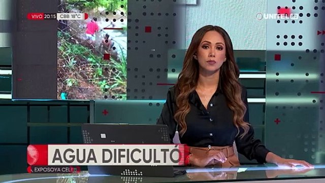 Rescatan a un niño que era arrastrado por el agua en un canal de drenaje en Santa Cruz