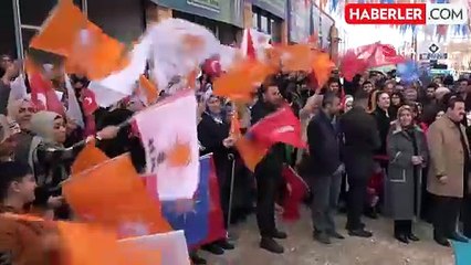 Edremit'te AK Parti'nin seçim koordinasyon merkezi törenle açıldı