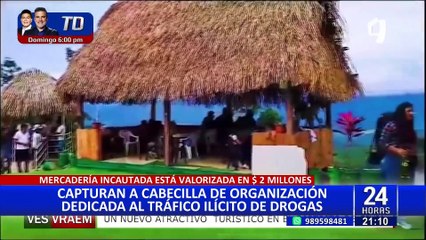 Cae cabecilla de presunta organización criminal con más de una tonelada de cocaína en Ayacucho