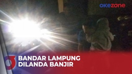 Banjir Melanda Sejumlah Wilayah di Bandar Lampung