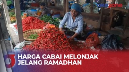 Jelang Ramadhan, Harga Cabai Melonjak Tembus Rp100 Ribu per Kg