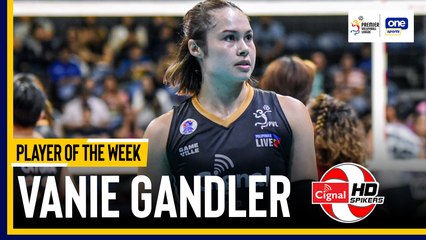 PVL Player of the Week: Vanie Gandler picks up where she left off for Cignal