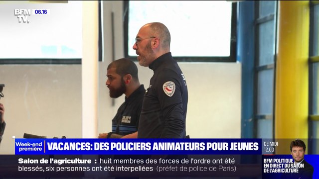 Journées Républicaines de la Jeunesse : des policiers pour animer les vacances de jeunes issus de milieu défavorisé