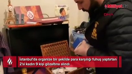 İstanbul'da fuhuş operasyonu! 16 kadın kurtarıldı