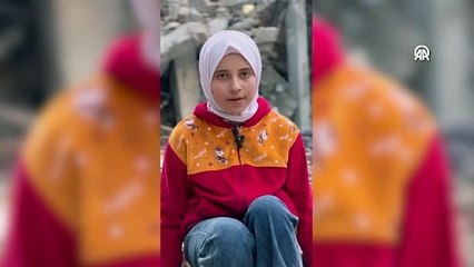 Filistinli kız çocuğu Rahaf: Siz iftar için yemek seçerken biz aç kalacağız