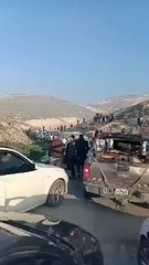 الاحتلال يحتجز مئات المركبات على حاجز "الكونتينر" الذي يفصل شمال الضفة المحتلة عن جنوبها