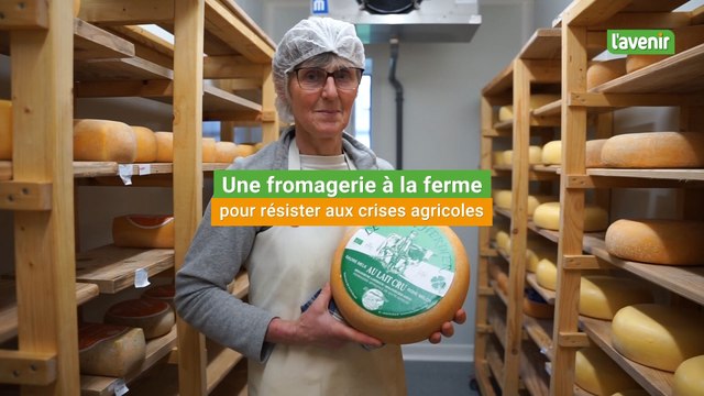 Une fromagerie à la ferme pour affronter les crises agricoles