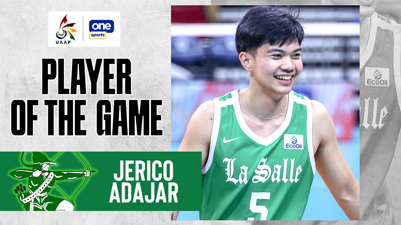 UAAP Player of the Game Highlights: Jerico Adajar's playmaking keys La Salle victory over UST