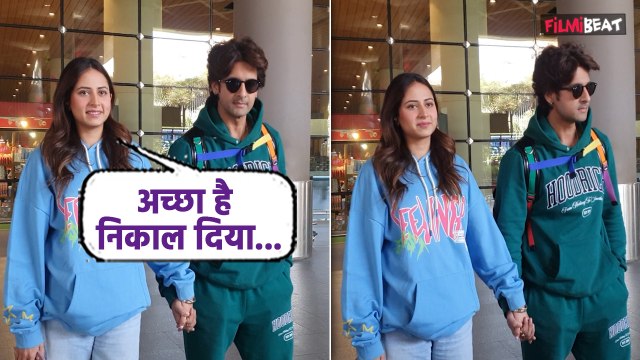 Sargun Mehta और Ravi Dubey दिखे Airport पर साथ, Paps से क्यों बोलीं Sargun ने ये बात? FilmiBeat