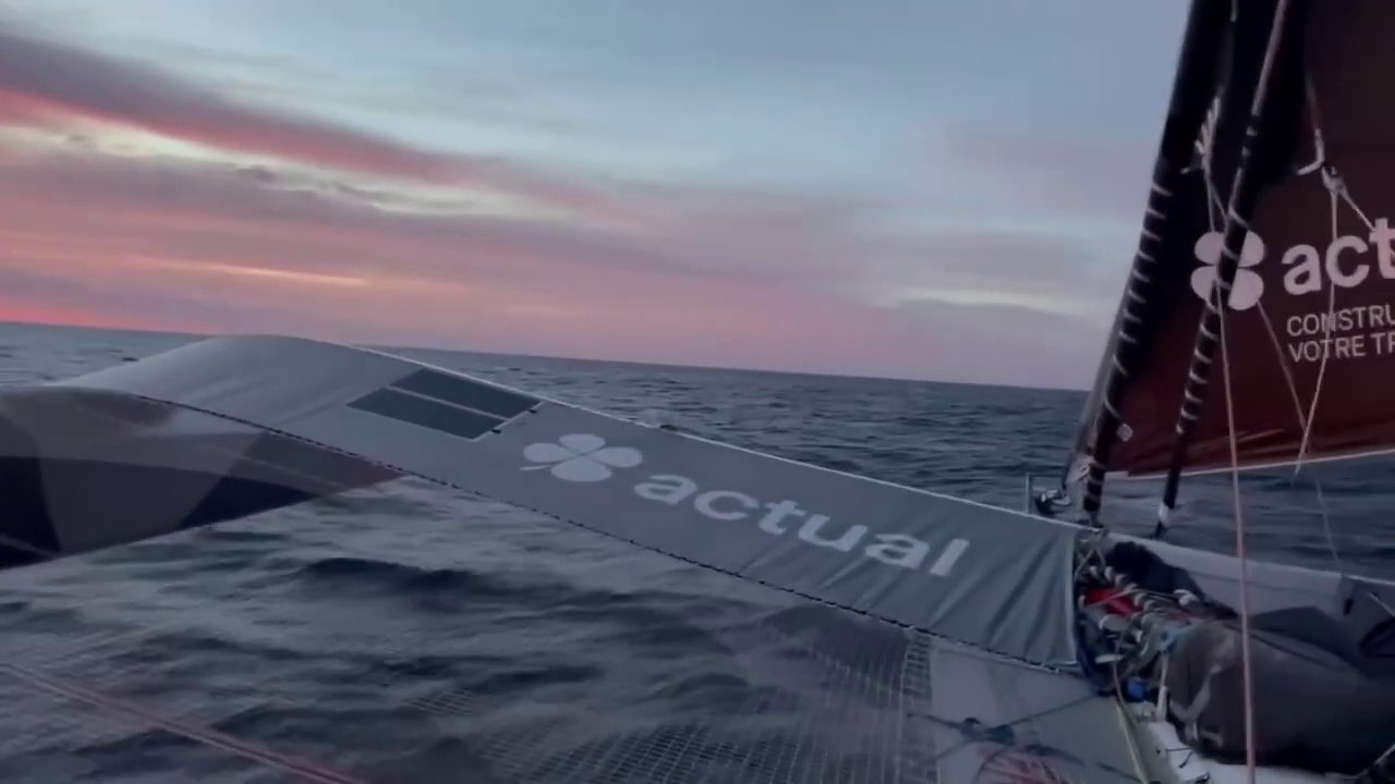 Arkea Ultim Challenge Brest : [ONBOARD] ACTUAL ULTIM 3 - 24/0