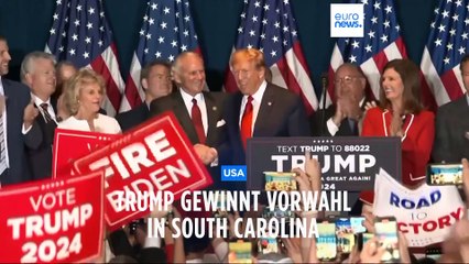 Trump gewinnt Vorwahl in South Carolina