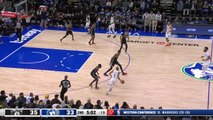 KAT posterizes Claxton with one-handed slam